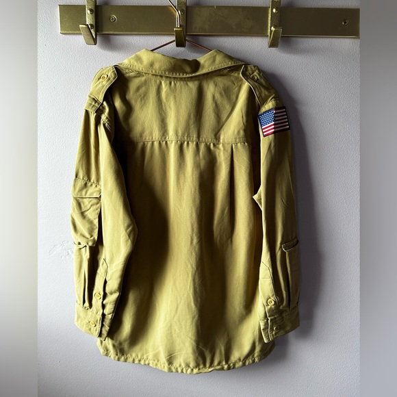 NWT Boy Scouts of America Long Sleeve Uniform Shirt Size S - Picture 13 of 14